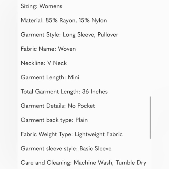 Universal Thread Women's Long Sleeve Smocked Ruffle Mini A-Line Dress Blue - Picture 5 of 6